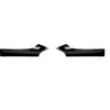 BMW F22 F23 Gloss Black Front Bumper Side Spoiler Trim (2014-2022)