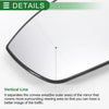 Ford EcoSport Left Side Heated White Mirror Glass (2013-2023)