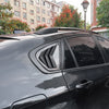 BMW X6 E71 E72 2 x Carbon Look Rear Side Window Louvers (2008-2014)