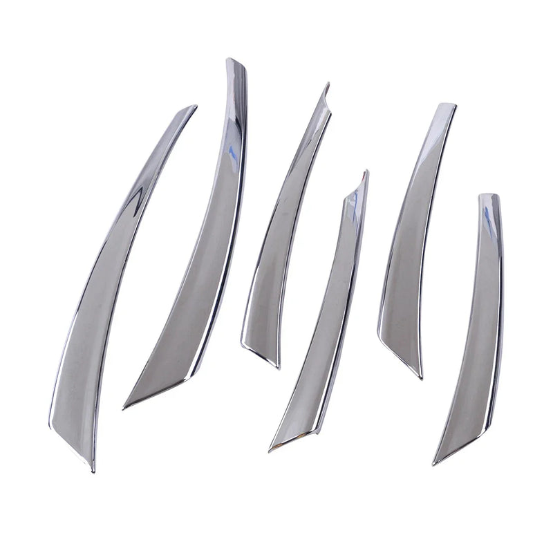 Nissan Versa Latio Almera Chrome Front Grille Trims (2015-2017)