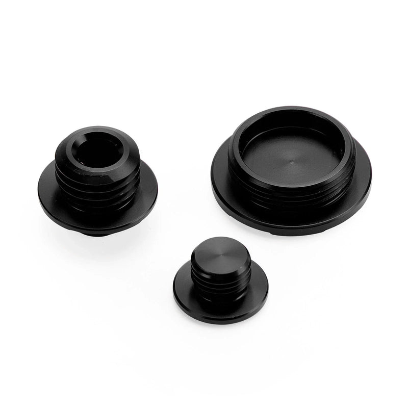 Honda CRF 250 / 450 R / X Crankcase Cover Oil Filler Plug - Black (2002-2017)