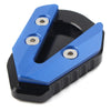 YAMAHA YZFR6 (2017-2021) Blue Aluminum Kickstand Foot Support Pad
