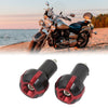 Motorcycle 2 x Aluminum Alloy Handle Bar Hand Grip End Cap