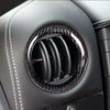 Nissan GTR R35 2009-2016 100% Carbon Fiber Dashboard AC Vent Cover Trim Ring
