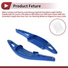 Mazda Axela Blue Red Aluminum Alloy Steering Wheel Paddles (2020-2021)