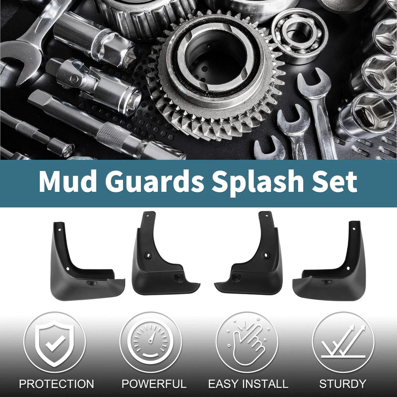 Toyota Camry Mud Flaps Splash Guards 1 Set (2003-2009)