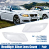 BMW 3 E90 E91 1 Pair Headlight Clear Lens Cover (2005 - 2012)