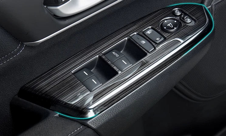 Honda CR-V Brush Black Car Interior Kit Cover Trim Decor (2017–2022)