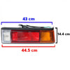 RH Tail Lights Rear Lamp +Bulb Fits Toyota Corolla KE70 TE71 DX Sedan 1979-81 DE