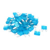 Motorcycle Car Auto Blade Fuse 42 Pcs ATC Small Size 15A Blue