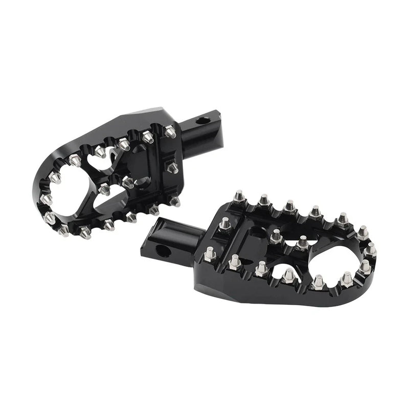 Harley FXBB FXLR FXLRS FXLRST FXST FLSB Rear Black FootPeg Passenger Pedal (2018-2023)