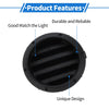 Toyota Highlander (2001-2007) Black ABS Fog Light Covers