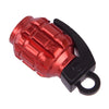 Car Wheel Covers 4 x Metal Grenade Bomb Tire Valve Stem Caps