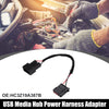 Ford (HC3Z19A387B) Black USB Media Hub Power Harness Adapter