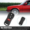 Nissan Xterra 2005-2015 3 Button Black Key Fob Shell Case