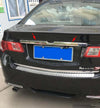 Acura TSX 2009-2014 Chrome Rear Trunk Lid Tail Cover Trim (2009-2014)