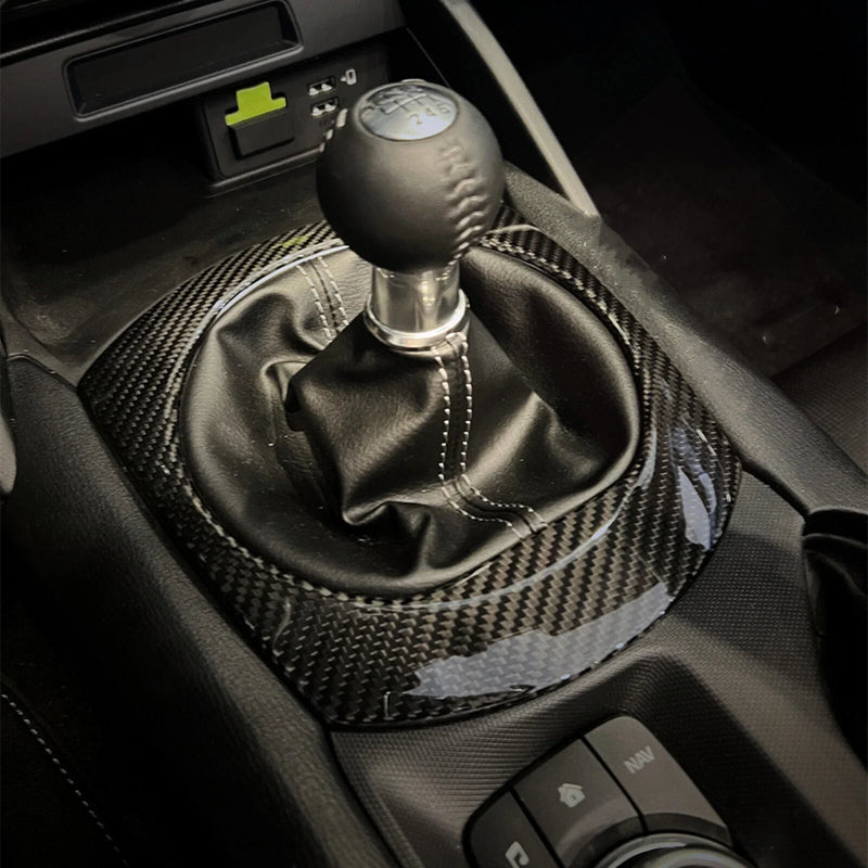 Mazda MX-5 (2016-2025) Dry Carbon Fiber Center Gear Shift Panel Trim
