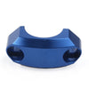 Motocross MX Enduro Bike 22mm Master Cylinder Perch Clamp Cover Blue