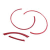 Mitsubishi Lancer EVO X Red Speedometer Panel Cover (2008-2015)