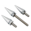 Harley Electra Glide 3 x 6mm Silver Windshield Screws (2014-2023)