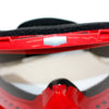 Red Motocross Motorbike - Anti-Fog UV Protection Clear MX Goggles