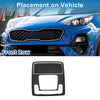 Honda ZR-V 2022 Carbon Fiber Black Front Row Light Trim Bezel