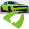 Dodge Charger Challenger Pair Green Steering Wheel Paddle Shifter Cover