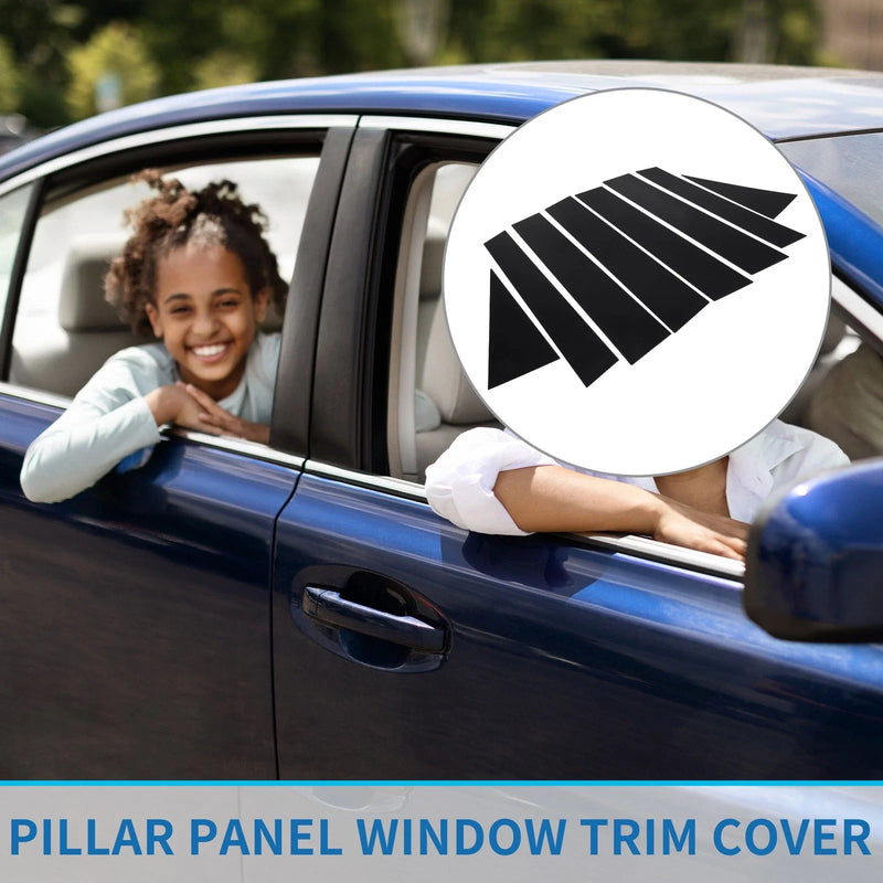 Honda CR-V 8 Pcs Black Car Pillar Window Trim Covers (2023)