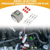 Toyota 6 Pin Diesel Injection Pressure Sensor Connector Plug