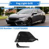 Honda Civic Hatchback Rear Left Fog Light Grill (2020-2021)