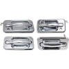 Exterior Door Handle For 2003-2009 Hummer H2 All Chrome
