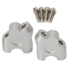 Honda CB500X NC750X 2 x Motorcycle Handlebar Riser Mount Bracket Clamps