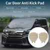 Toyota Vellfire Alphard Leather Car Door Anti Kick Pad Sticker / 40 Beige / Leather Car Door Anti Kick Pad Sticker