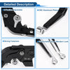 Suzuki GSXR150 (2017-2020) Silver Tone Adjustable Brake Clutch Levers