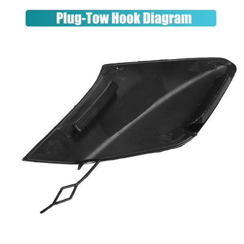 Chevrolet Unpainted Front Right Bumper Tow Hook Cover (2014-2019)