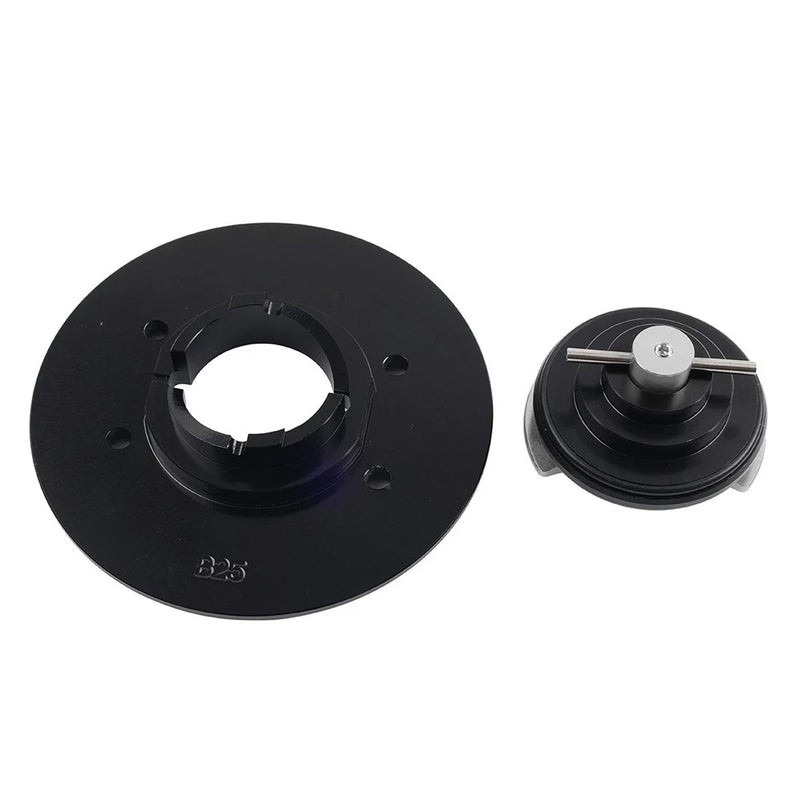 BMW S1000RR S1000R HP2 SPORT Silver Fuel Gas Tank Cap Cover (2010-2016)