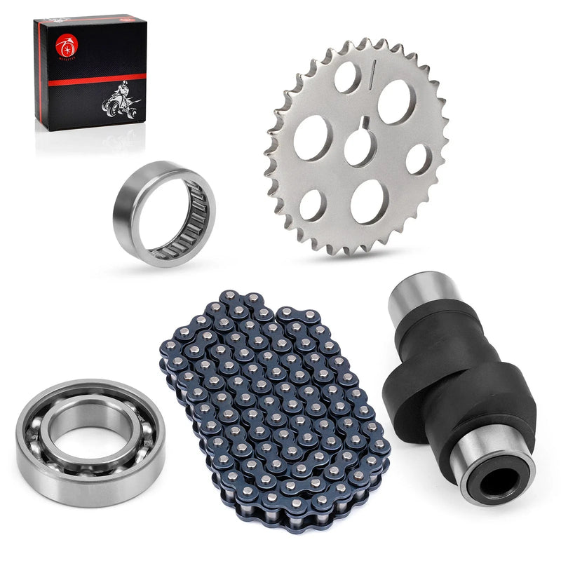 Yamaha Warrior 350 YFM350X 1989-2004 Camshaft Assembly w/ Bearings Chain Kit