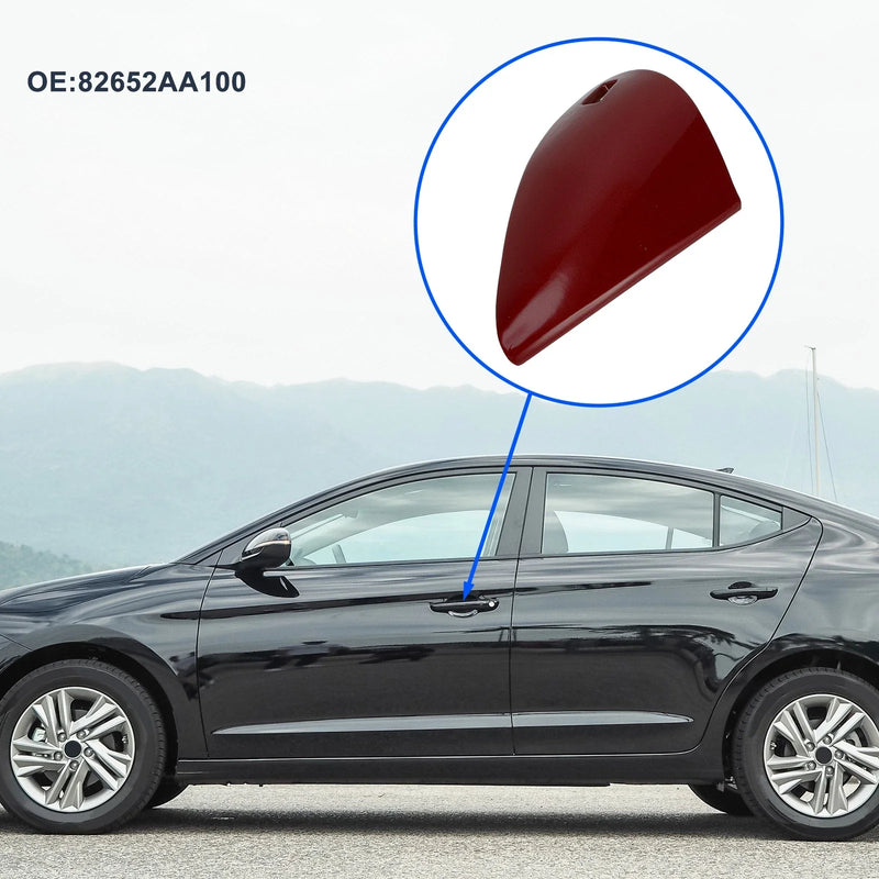 Hyundai Elantra MK7 (2020-2023) Red Front Left Door Handle Cover