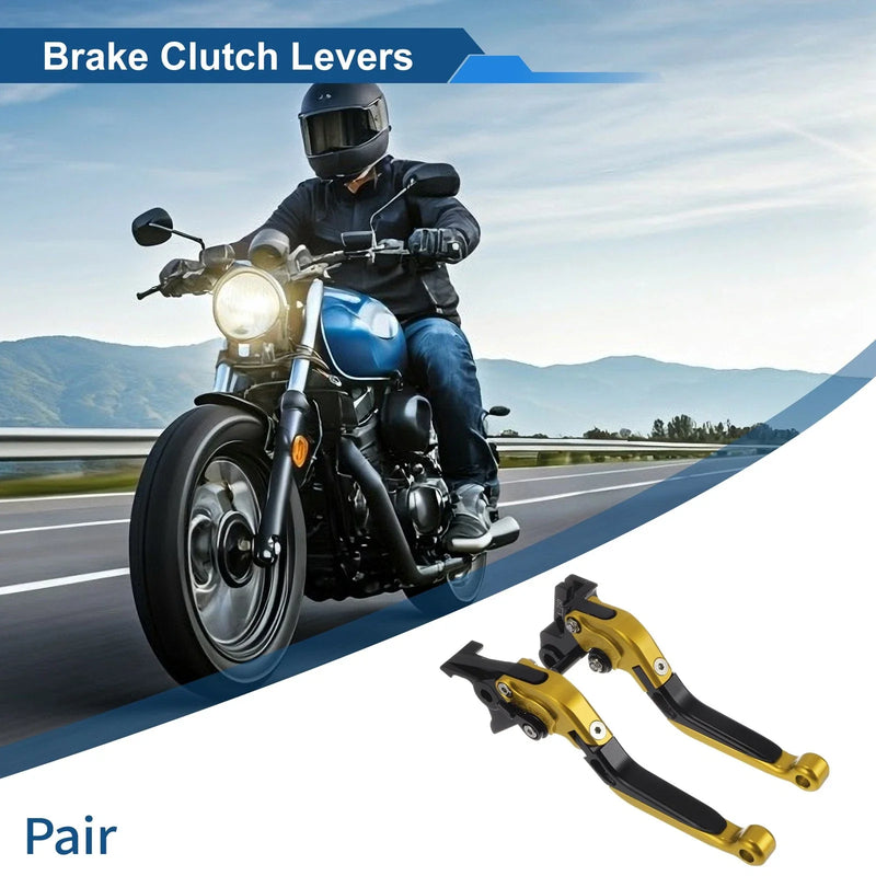 Kawasaki Vulcan S 650 Brake Clutch Levers / Adjustable Short/Long / (2015–2023)