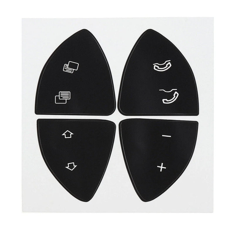 Mercedes W220 CL500 CL600 Steering Wheel Button Repair Decal (1998–2005)