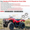 Honda FL400R Foreman FourTrax Rancher Recon TRX250 Front Axle Castle Nut
