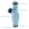 Dodge Durango Dakota 4.7L 8 x Fuel Injectors Nozzles