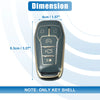 Ford Fusion F150 (2013-2020) - Blue TPU Remote Key Fob Case Cover