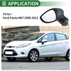 Ford Fiesta Mk7 2008-2012 Electric Adjust Gray Left Side Door Mirror