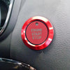 Ford F-150 2016-2018 Red Aluminum Engine Start Buttons Cover Trim Fit