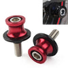 KAWASAKI ZX6R (2012-2021) Red CNC 8MM Swingarm Spools Slider Screws
