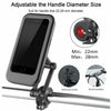 Bike Motorcycle Handlebar Mount Waterproof Bicycle Phone Holder