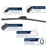 Hyundai Elantra Rear Windshield Wiper Blades (2012-2017)