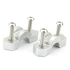 BMW R1300GS 15mm Silver Aluminum Handlebar Risers (2023-2024)