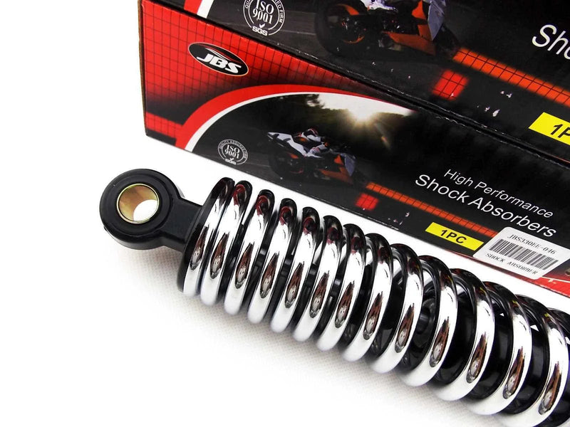 Harley Davidson FXLR Low Rider 13" JBS Black/Chrome Shock Absorbers (1987-1994)